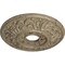Ekena Millwork Valletta Ceiling Medallion (Fits Canopies up to 3 1/2"), 18"OD x 3 1/2"ID x 1"P, Gobi Desert Crackle CM18VLGDC - alternate 2